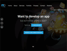 Tablet Screenshot of magicdevs.com